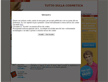 Tablet Screenshot of cosmesi.net